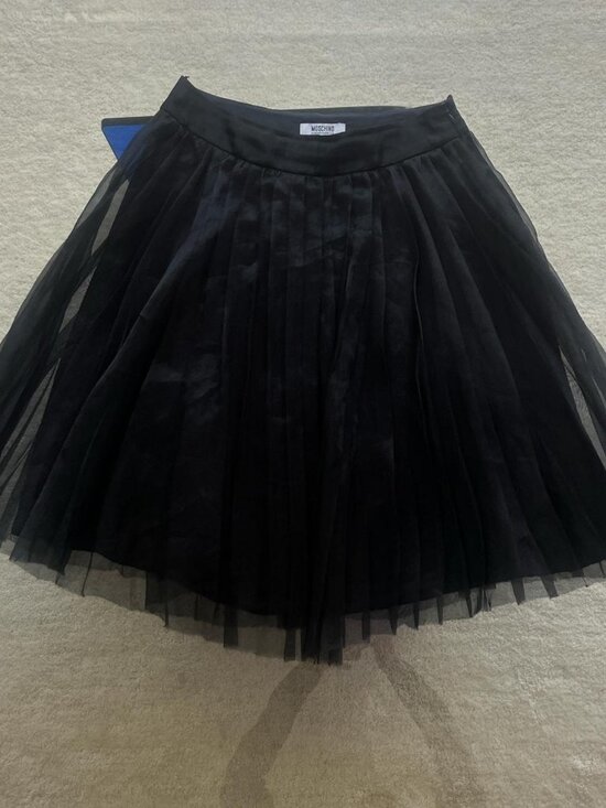 Moschino Dresses & Skirts - Moschino black pleated tutu skirt